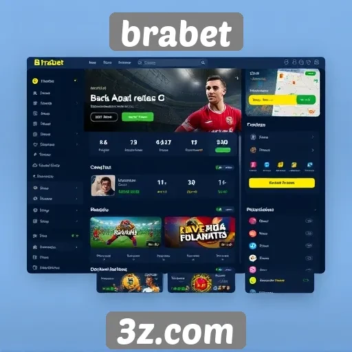 Interface de usuário do Brabet e sua usabilidade